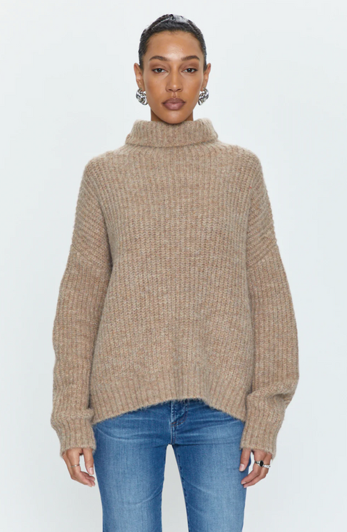 Ashley Turleneck Sweater ~ Camel