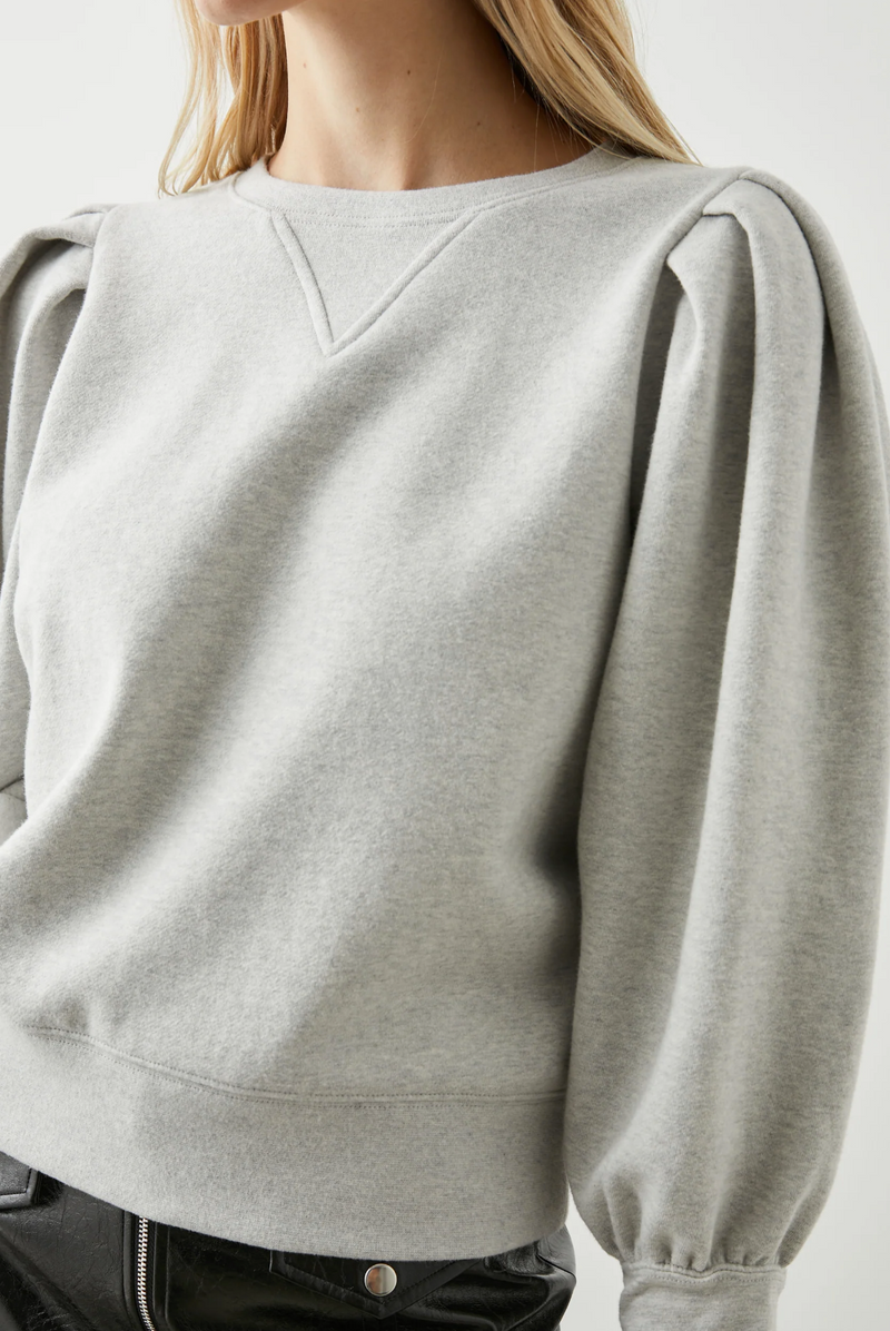 Tiffany Sweatshirt ~ Heather Grey