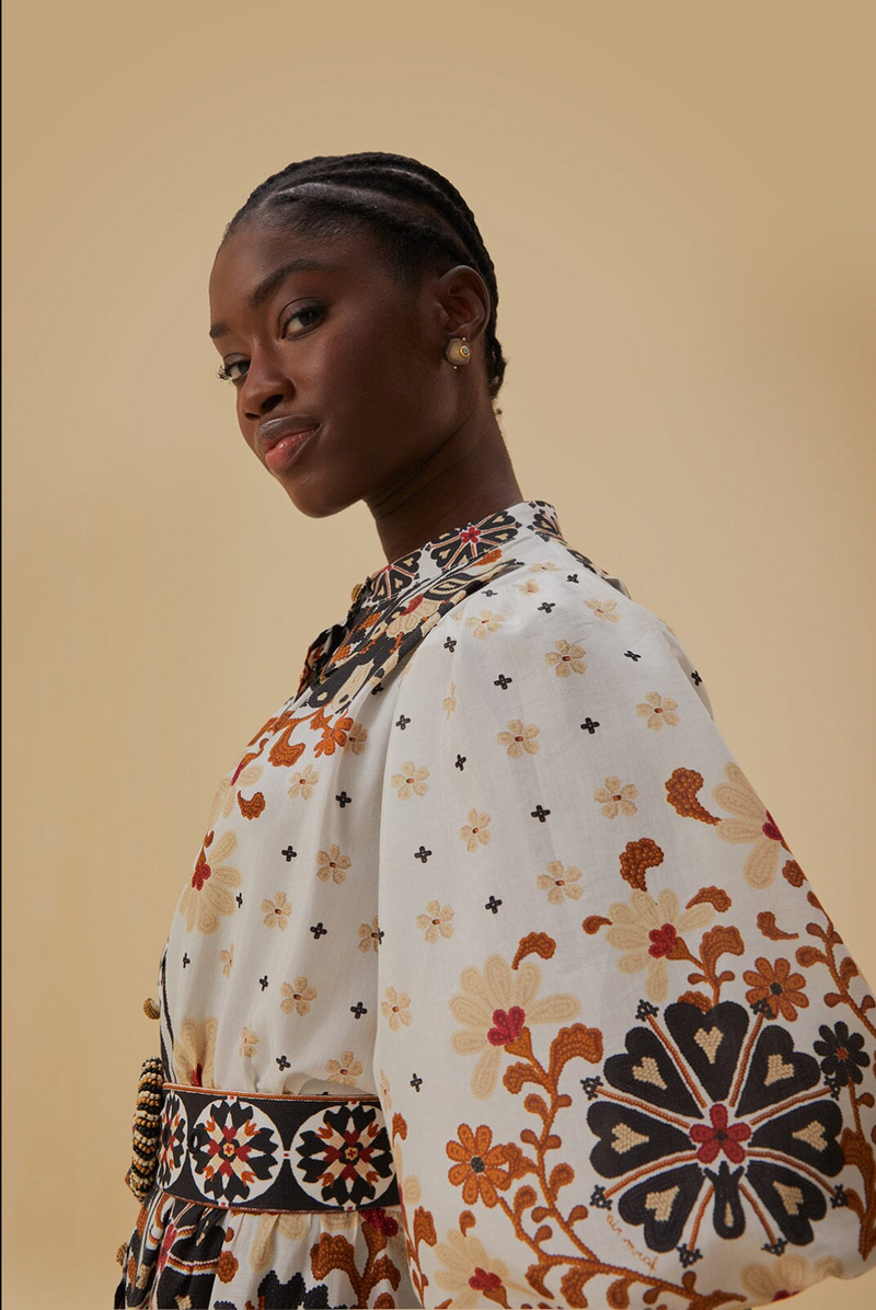 Off white tapestry sales dress