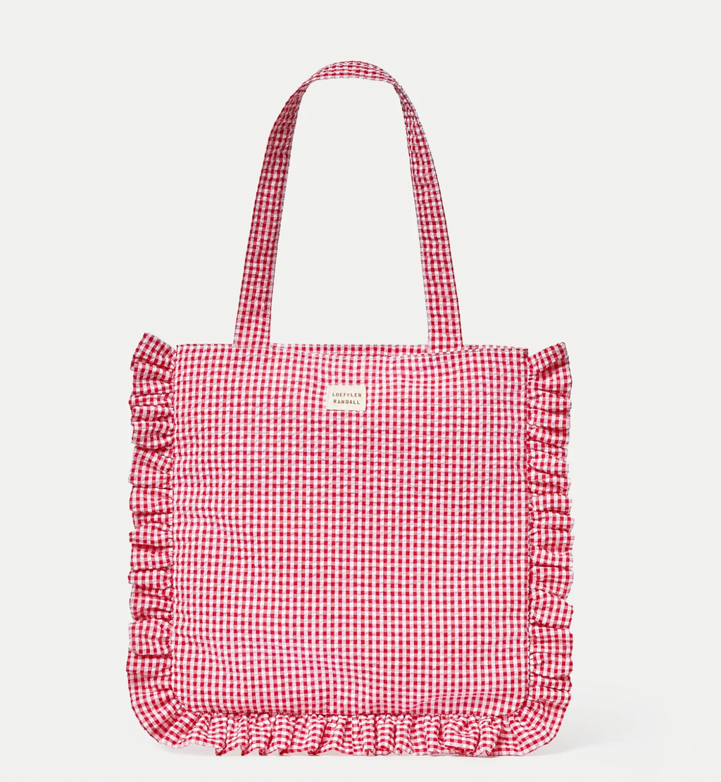 Gingham purse sale