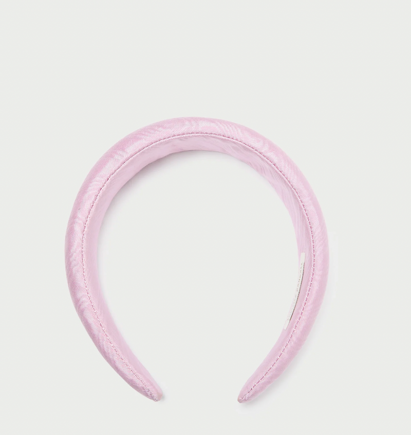 Bellamy Pink Moiré Puffy Headband