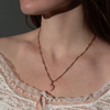 Isabel Pink Opal Necklace