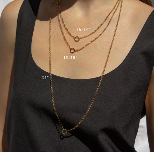 Vienna Charm Necklace 18”