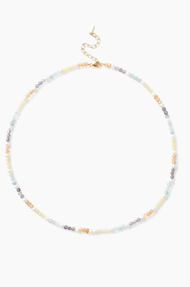 Beaded Necklace ~ Pastel