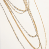 Triple Layered Delicate Sequin Necklace