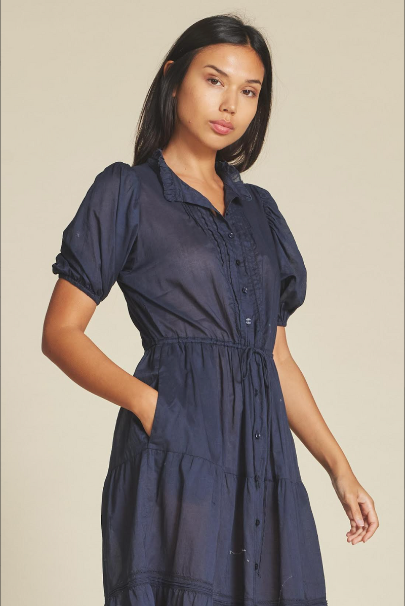 Hildie Dress ~ Navy