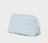 Frances Cosmetic Pouch ~ Blue Gingham