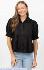 Jess Blouse ~ Black