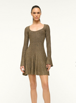 Raquel Dress ~ Metallic Gold