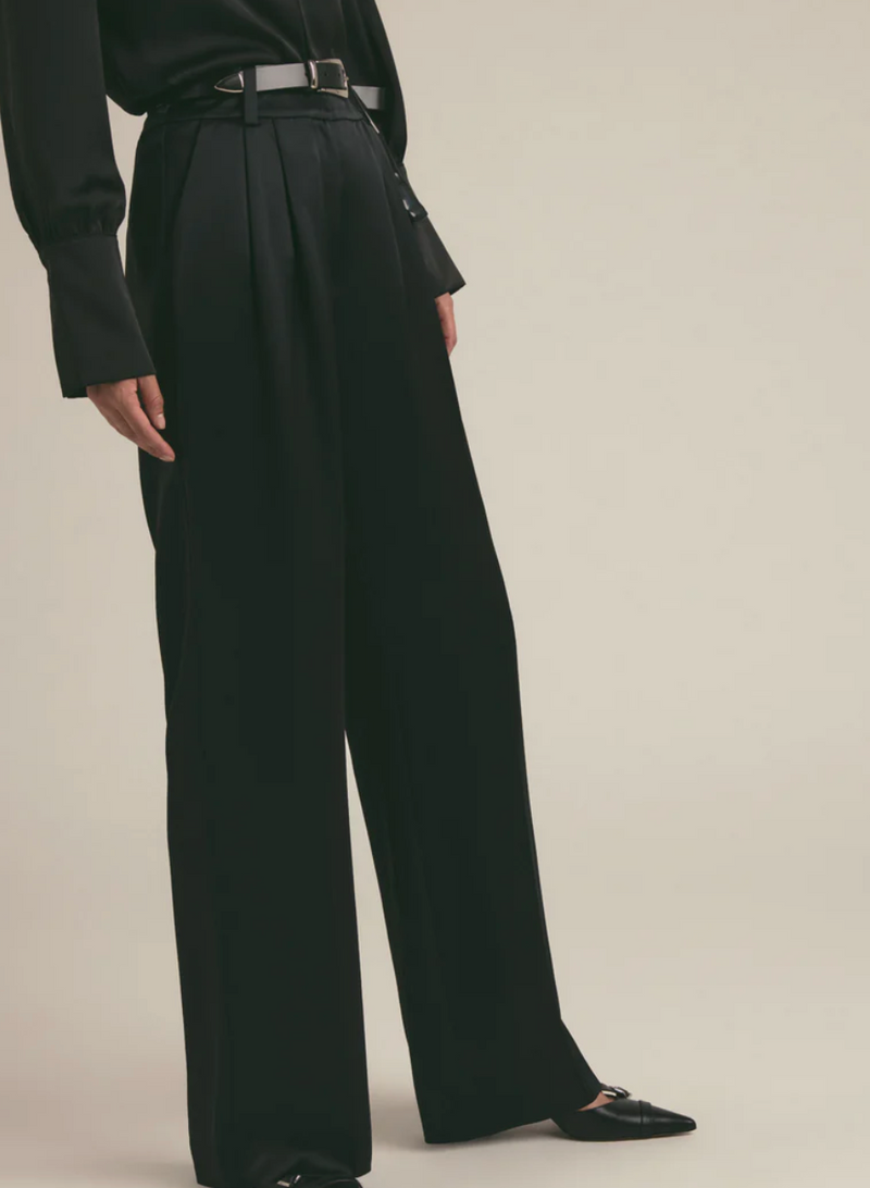 The Favorite Satin Pant ~ Black