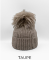 Genuine Wool Pom Pom Hats