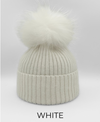 Genuine Wool Pom Pom Hats