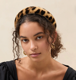 Bellamy Puffy Headband ~ Leopard