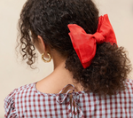 Eden Bow Hair Clip ~ Red