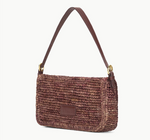 Harlow Bag ~ Mahogany Raffia