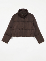 Cornus Puffer Jacket ~ Chocolate