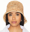 Jocelyn Brown / Natural Raffia Bucket Hat