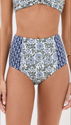 Navya Bottom~ Blue Trumpet Vine / Navy Manali Mist