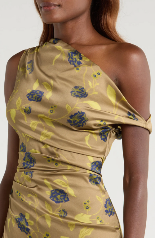 Phare Silk Dress ~ Vintage Floral