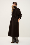 Kate Midi Coat ~ Brown