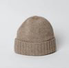 Classic Cashmere Slouchy Hat ~ Taupe