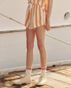 Bonfire Short ~ Mango Stripe