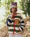 The Plush Terrain Full Zip ~ Mixed Heritage Stripe
