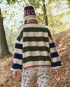 The Plush Terrain Full Zip ~ Mixed Heritage Stripe