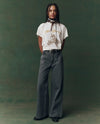 The Slouch Wide Leg Jean ~ Graphite Wash