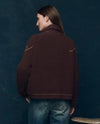 The Lasso Lodge Cardigan ~ Umber