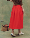The Voila Skirt ~ True Red