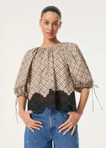 Rowan Top ~ Flora Eyelet