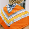 The Charlottesville Tundy Scarf ~ Orange