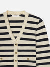 The Harbor Cardigan ~ Navy Multi