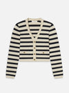 The Harbor Cardigan ~ Navy Multi