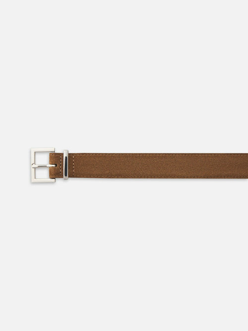 The Suede Square Buckle Belt ~ Date