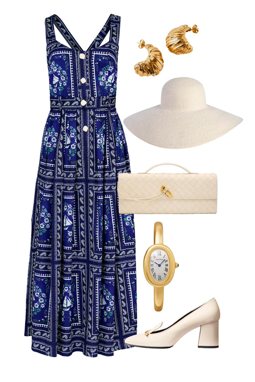 Cleo Dress ~ Bon Voyage