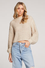 Long Sleeve Sweater ~ Bone