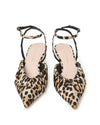 Rio Smocked Kitten Heel ~ Leopard