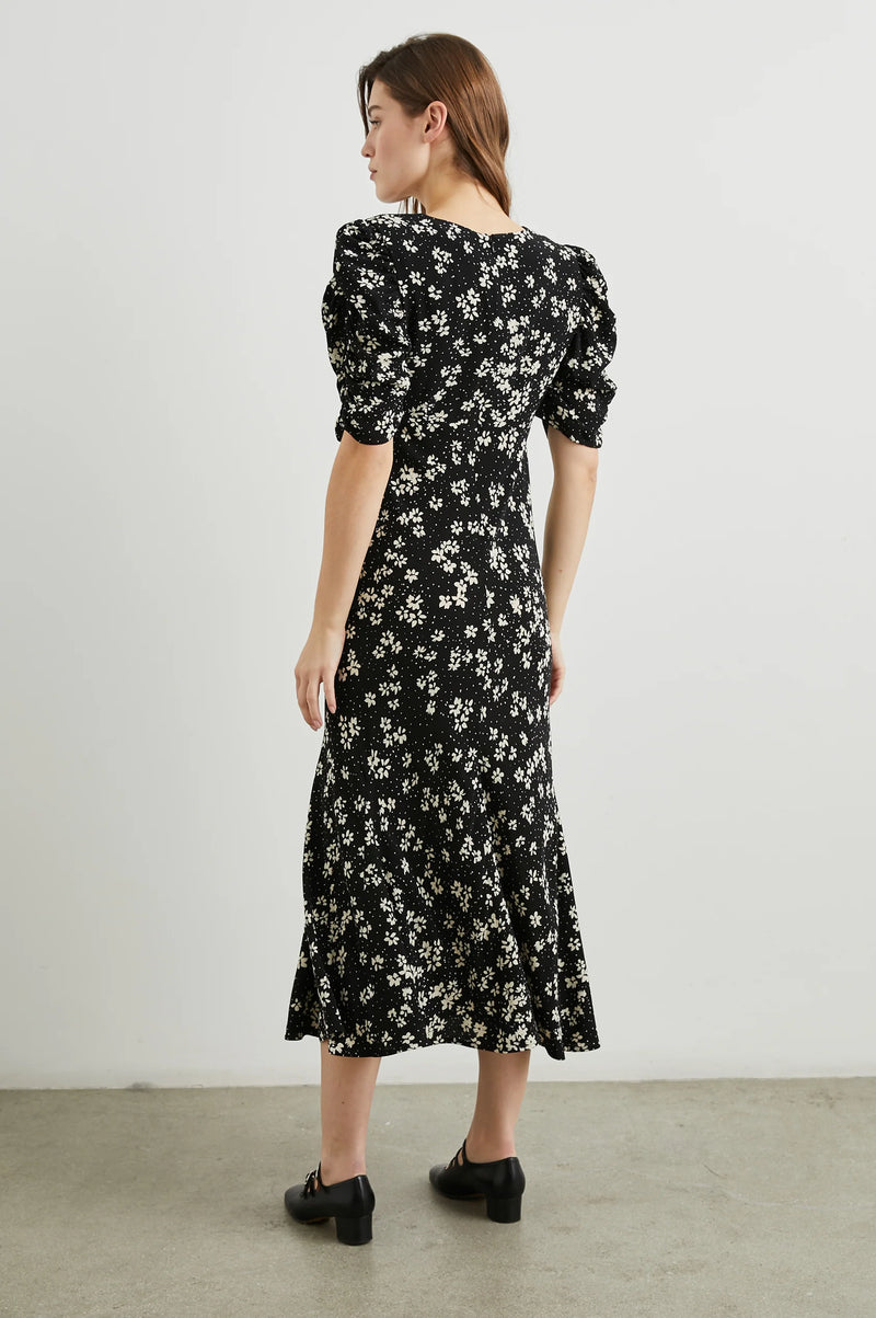 Zariah Dress ~ Noir Floral