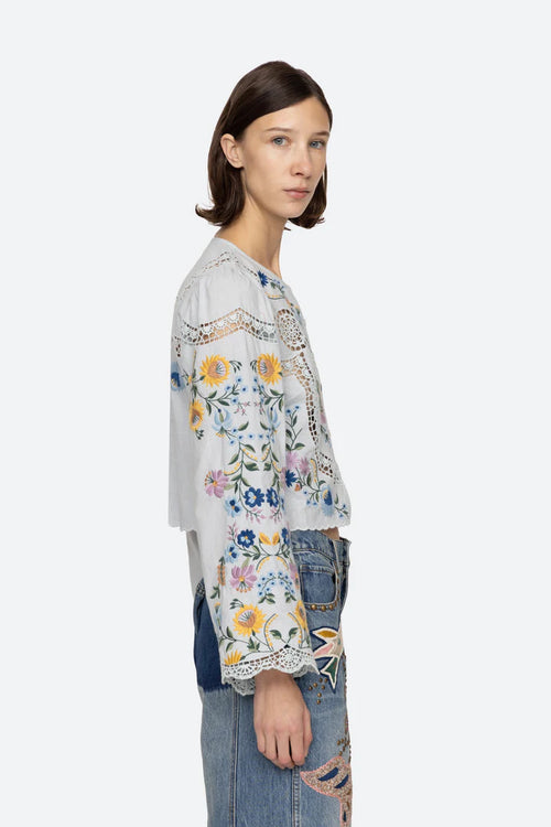 Celia Embroidery Blouse