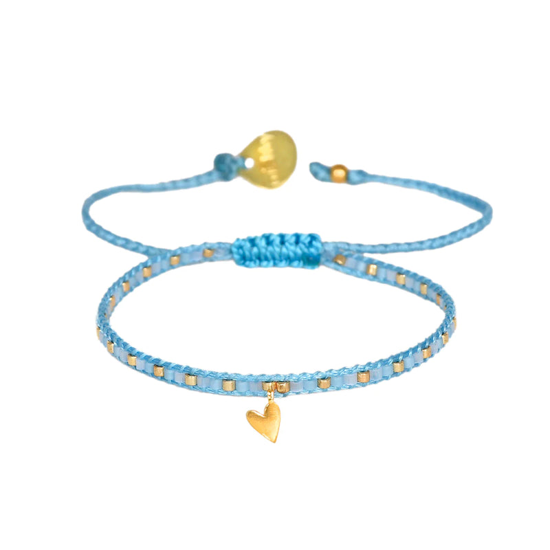 Colorful Heart adjustable bracelet
