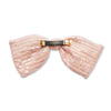 Paloma Sequin Bow Barrette ~ Blush