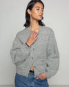 Tessa Cardigan ~ Dove Grey Heather