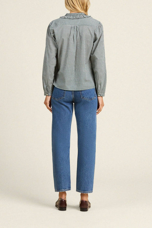 Alise Blouse ~ Caspian Check