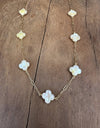 Yellow Mother of Pearl Necklace