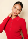 Debra Top ~ Apple Red