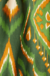 Pineapple Ikat Green Mini Dress