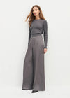 Effortless Wide Leg Pant ~ Grey Shadow