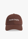 Classic Logo Baseball Hat ~ Brown/White